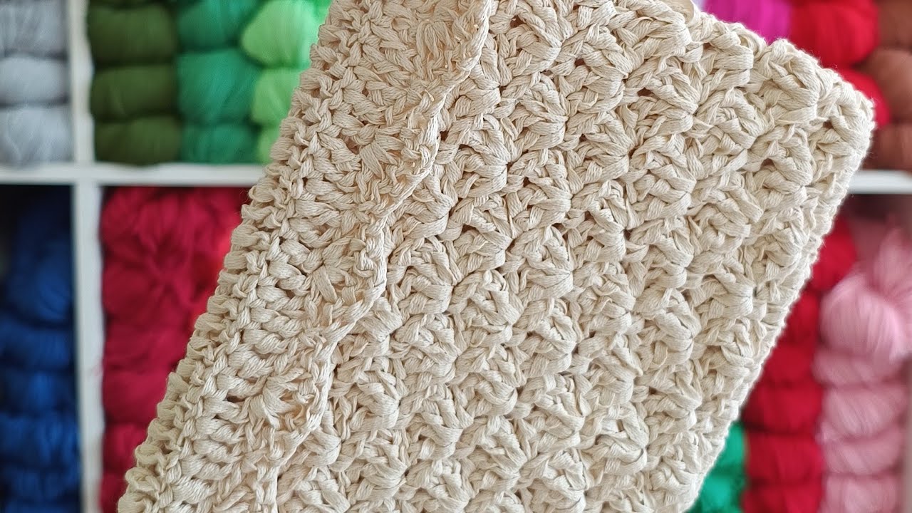Sobre AMOR tejido a crochet