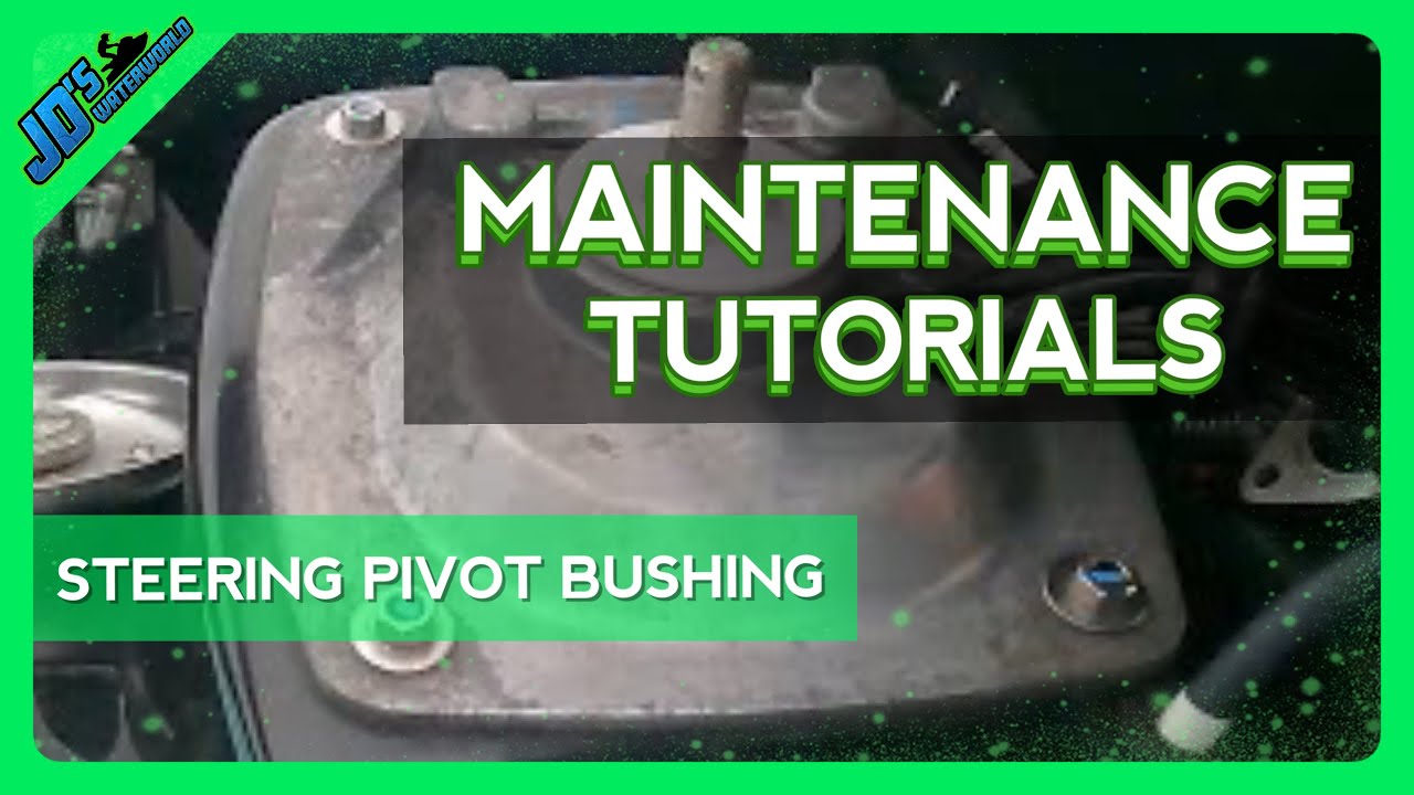 Kawasaki Ultra 160 & Ultra 310 Jet Ski Steering Pivot Bushing DIY Maintenance Tutorial - 2022+