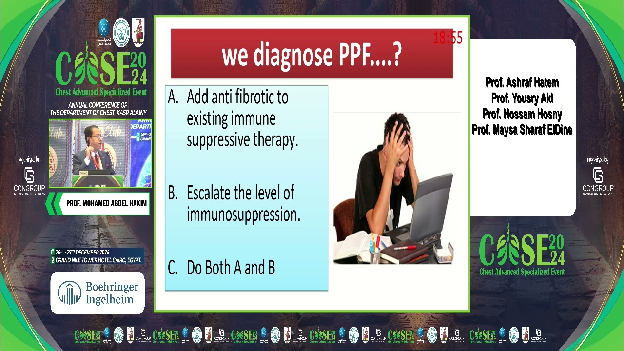 Progressive Pulmonary Fibrosis & Hypersensitivity Pneumonitis