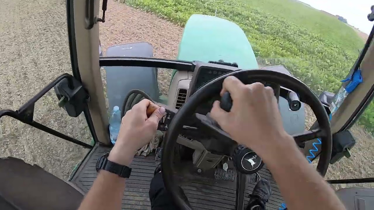 Siew rzepaku 2025/John Deere 6910/Amazone D9 3000 Super/Odmiany testowe