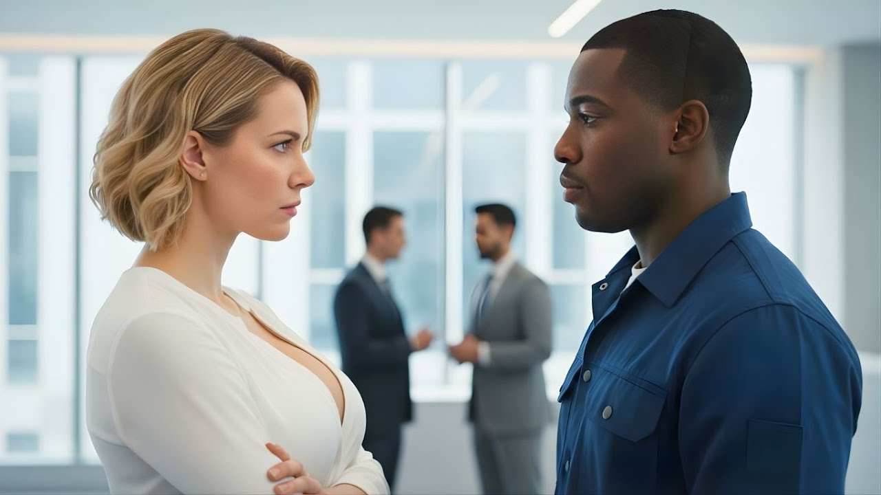 Black Single Dad Janitor Mocked & Fired by Female CEO — His Quiet Answer Shocks Everyone