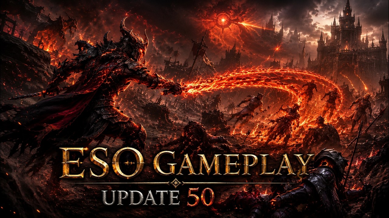 🔥 ESO Update 50 PvP Gameplay | Dragonknight Is Insane