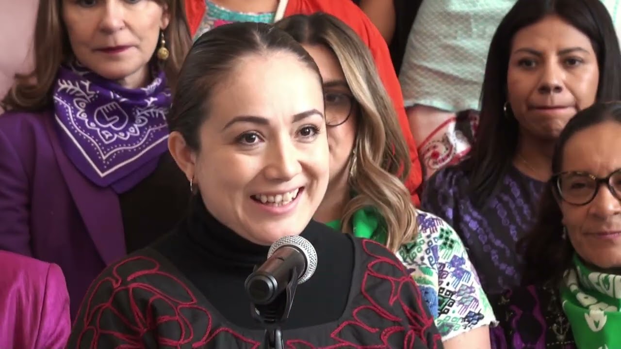 🚨 Diputadas de Morena presentan agenda feminista en el Congreso CDMX