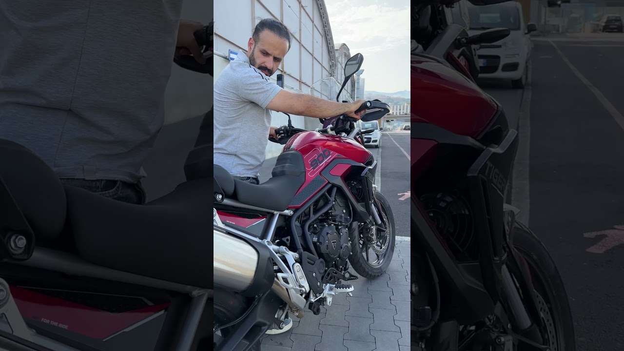 Triumph Tiger 900 GT &ndash; Cold Start & Rev Triple Engine Sound #tiger900gt #triumph #medopamine