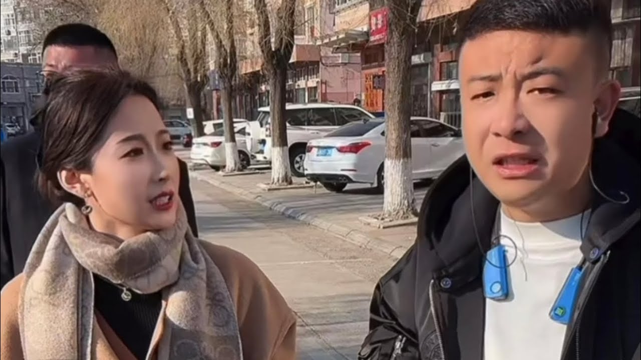 元帅户外搞笑与美女互动