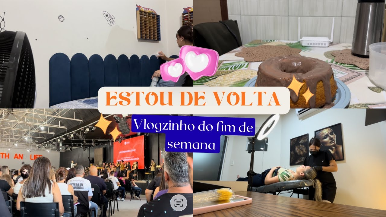 VOLTEI DEPOIS DE 3 MESES - CÍLIOS EM CASA - FINAL DE SEMANA 
