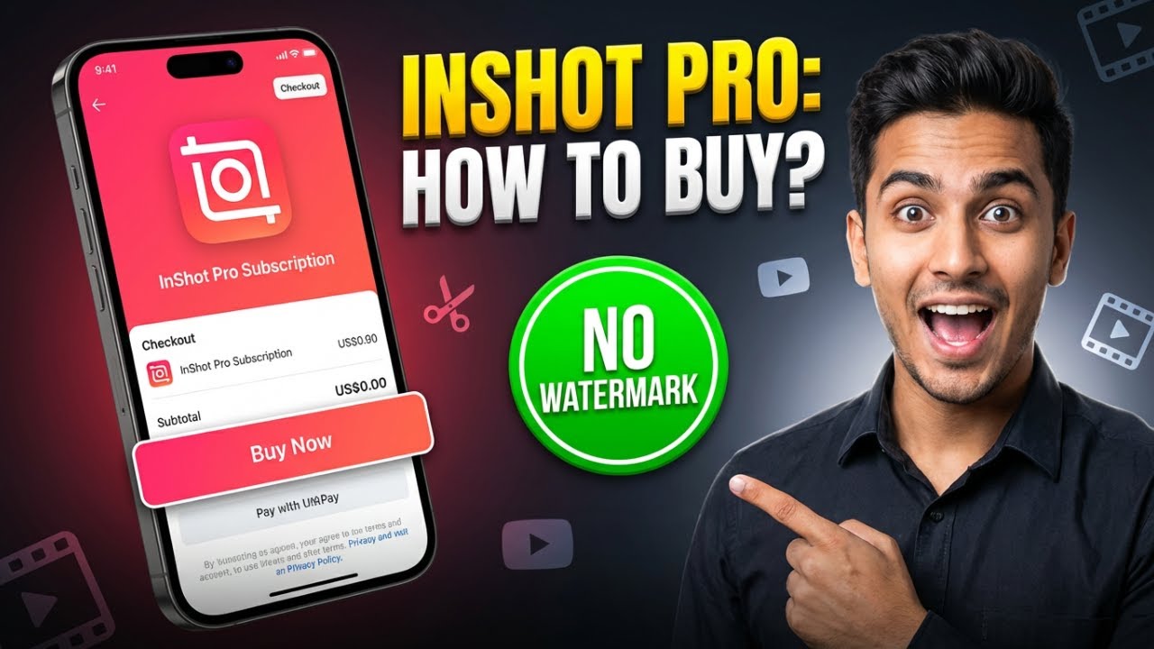 InShot Pro Subscription Kaise Le? | How to Buy InShot Subscription 2025 (Full Process)