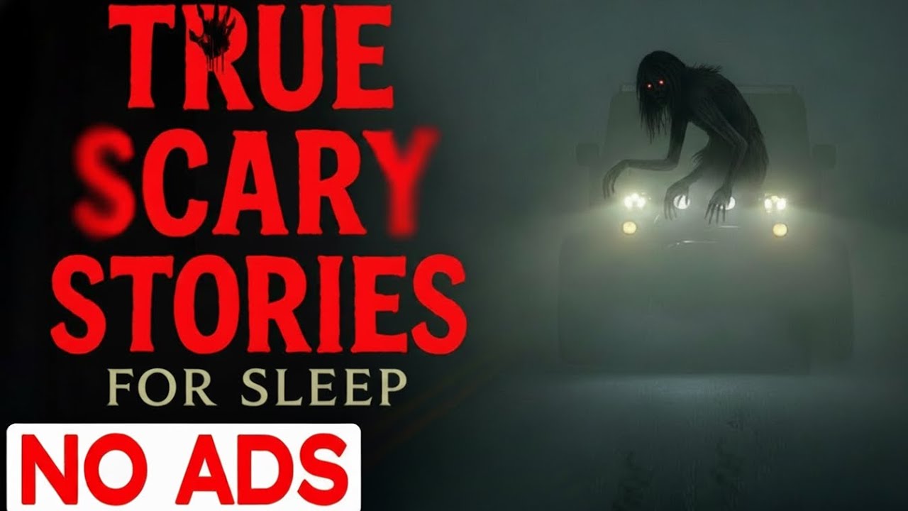 NO ADS 🛑 TRUE Scary Stories for Sleep (3 Hours) | Gentle Rain Sounds | Black Screen | Vol 17