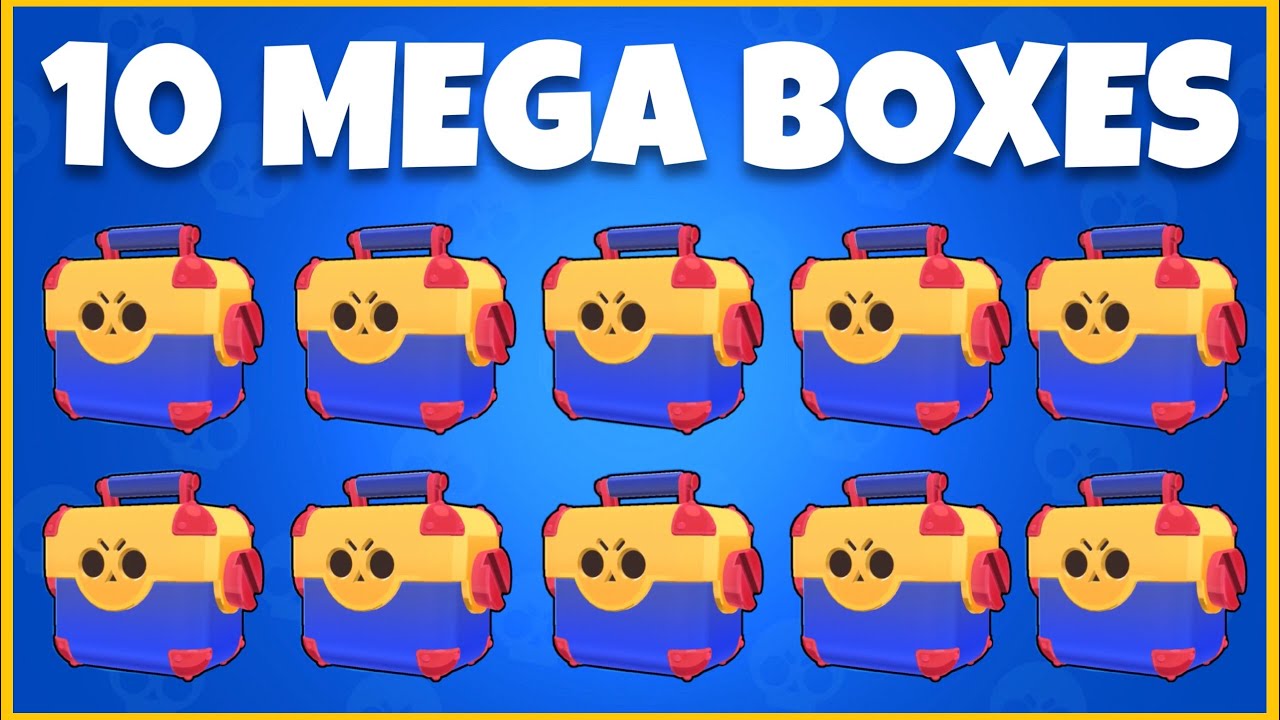 Brawl Stars Gameplay Opening 10 MEGA BOXES 800 Gems