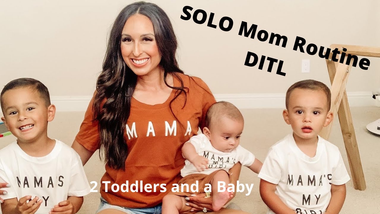 Solo Mom Routine DITL