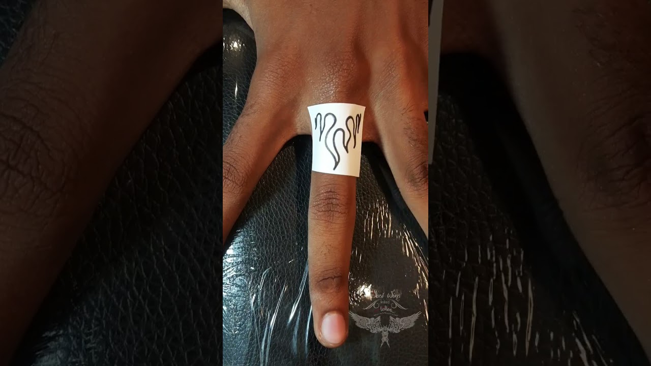 🔥 Fire Flames Tattoo Designs | Finger Tattoo Ideas 💡 #tattoo #fingertattoodesign