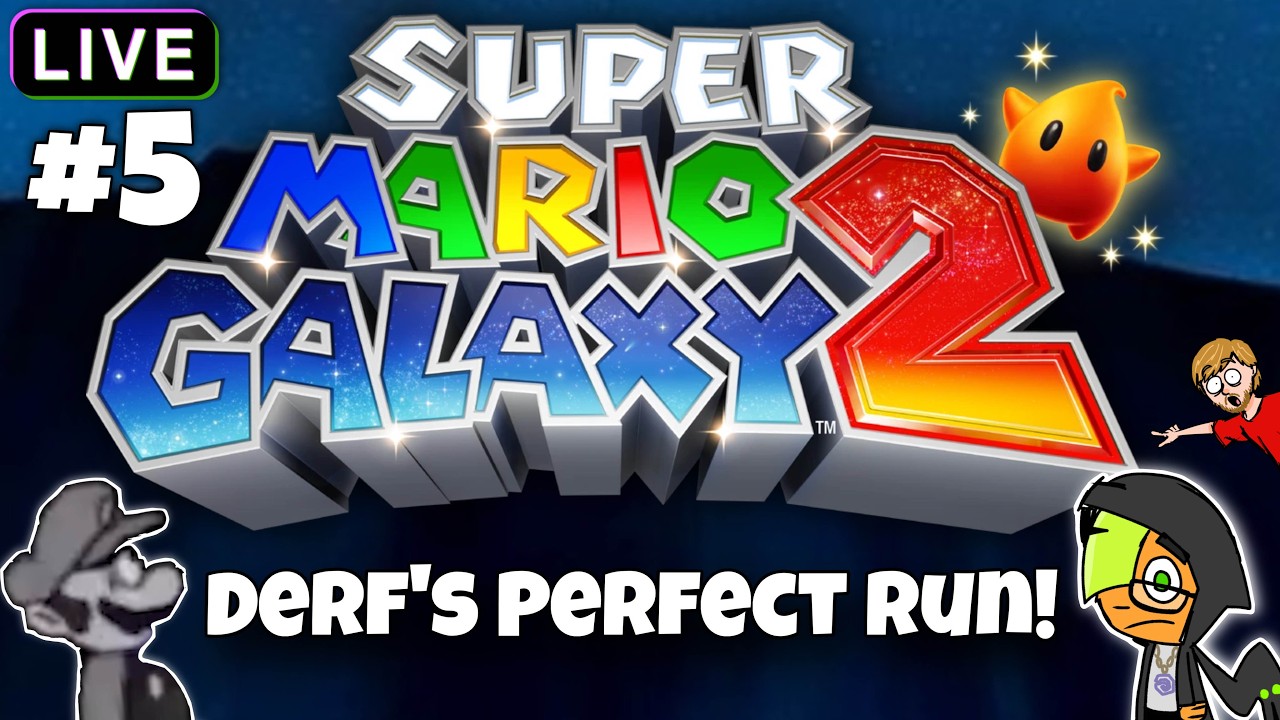 Attempting Super Mario Galaxy 2’s Perfect Run! #5 (Hard)