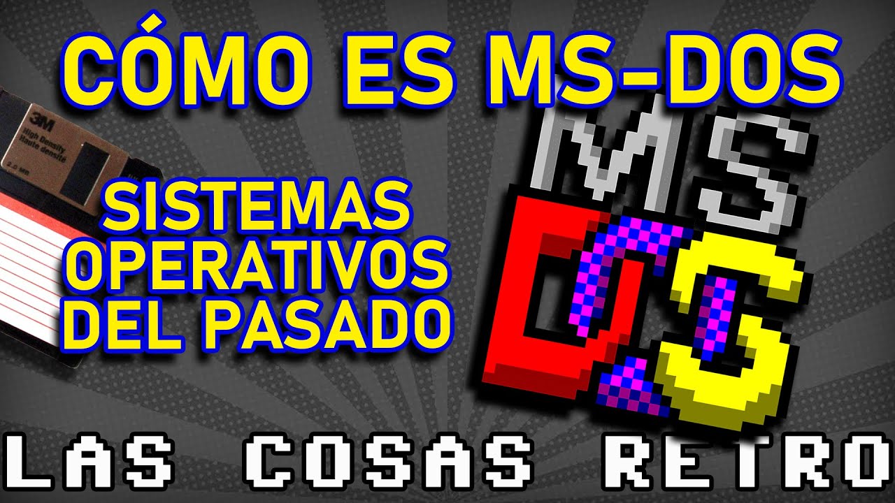 MS-DOS 6.2 💾 Así es MSDOS, sus COMANDOS y sus JUEGOS