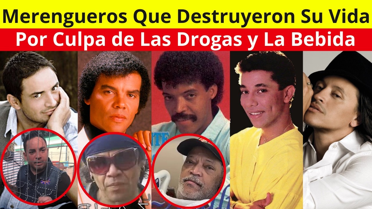 Merengueros que Cayeron Por Culpa de Las Drogas y la B3bida
