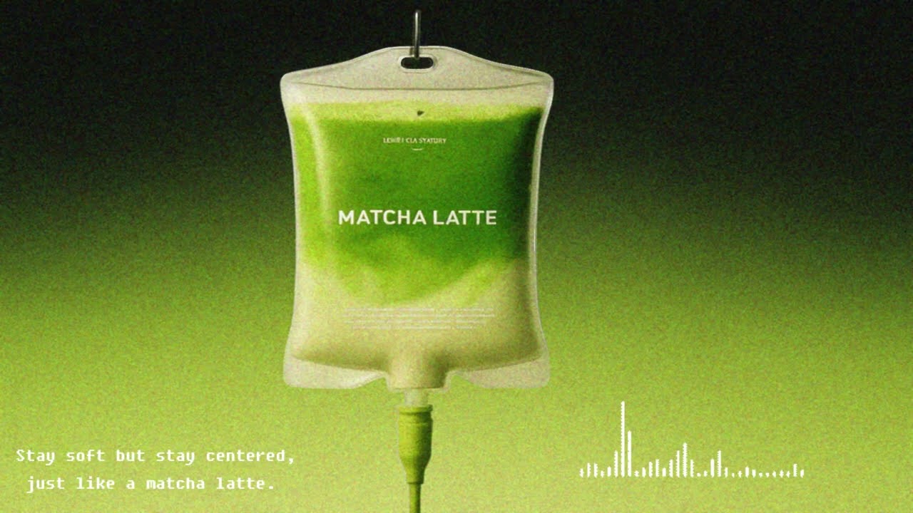 macha latte.