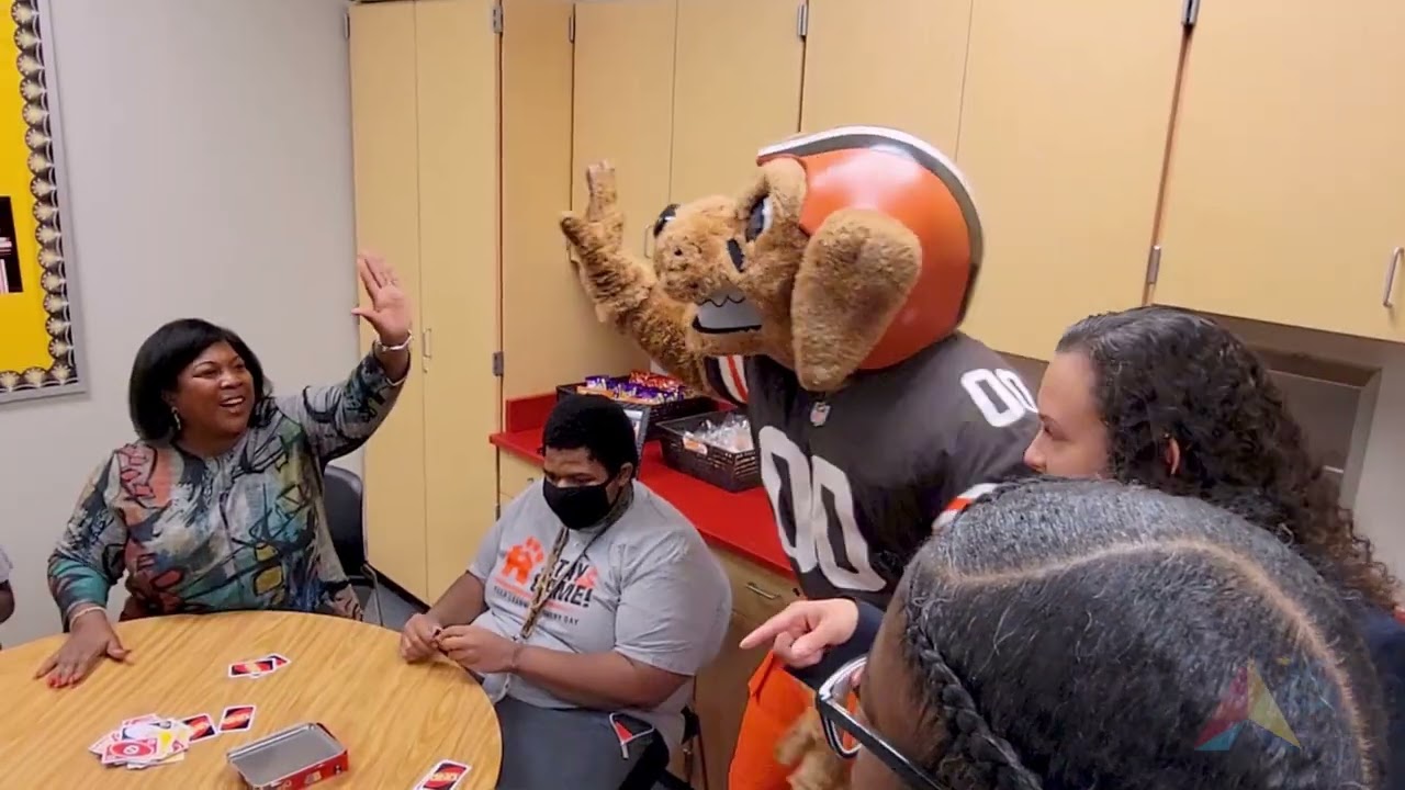 APS All Access: Cleveland Browns Stay in the Game Gaming Room and Courtyard Dedications