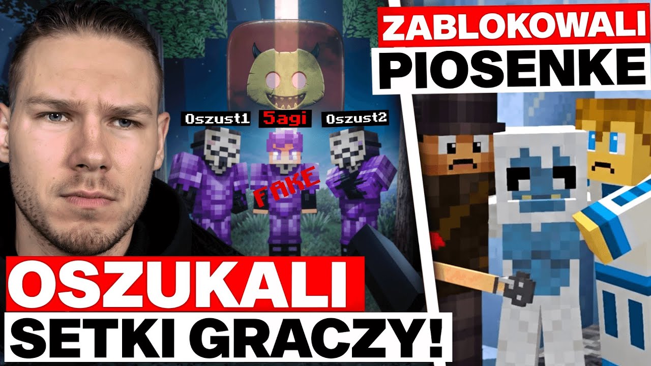 NAJWIĘKSZE OSZUSTWO W MINECRAFT! (KONIEC YETI KOTLETI, ROLLO ENZZIEGO, HYTALE)
