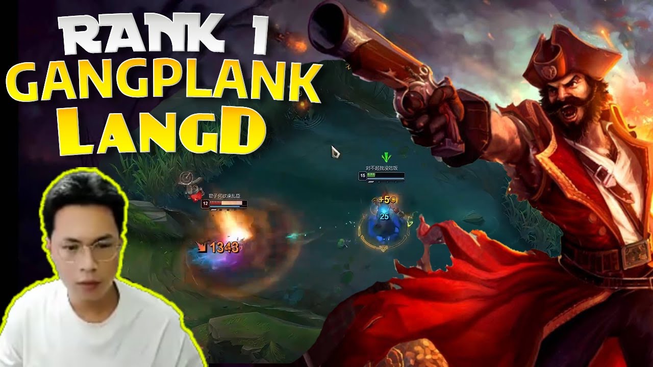 🔴 LangD Gangplank vs Irelia - LangD Rank 1 Gangplank Guide
