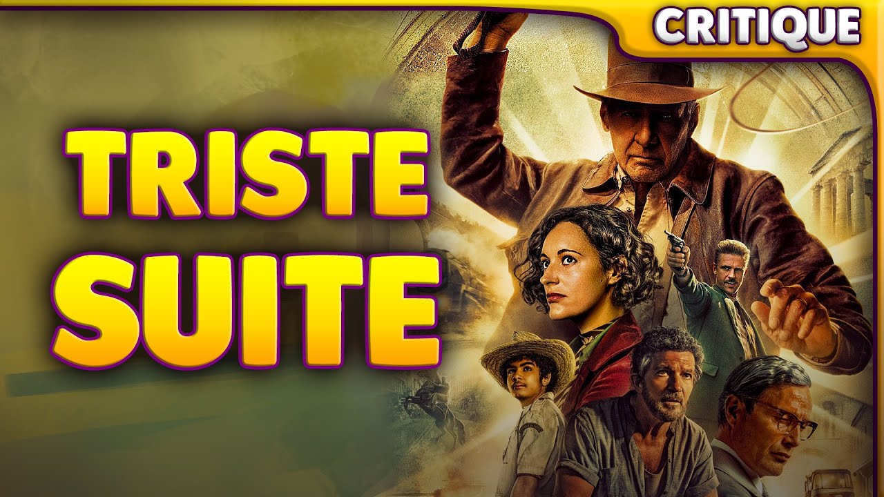 Une suite mortuaire ☠️ INDIANA JONES 5 et le Cadran de la destinée Critique - VlogTime # 474