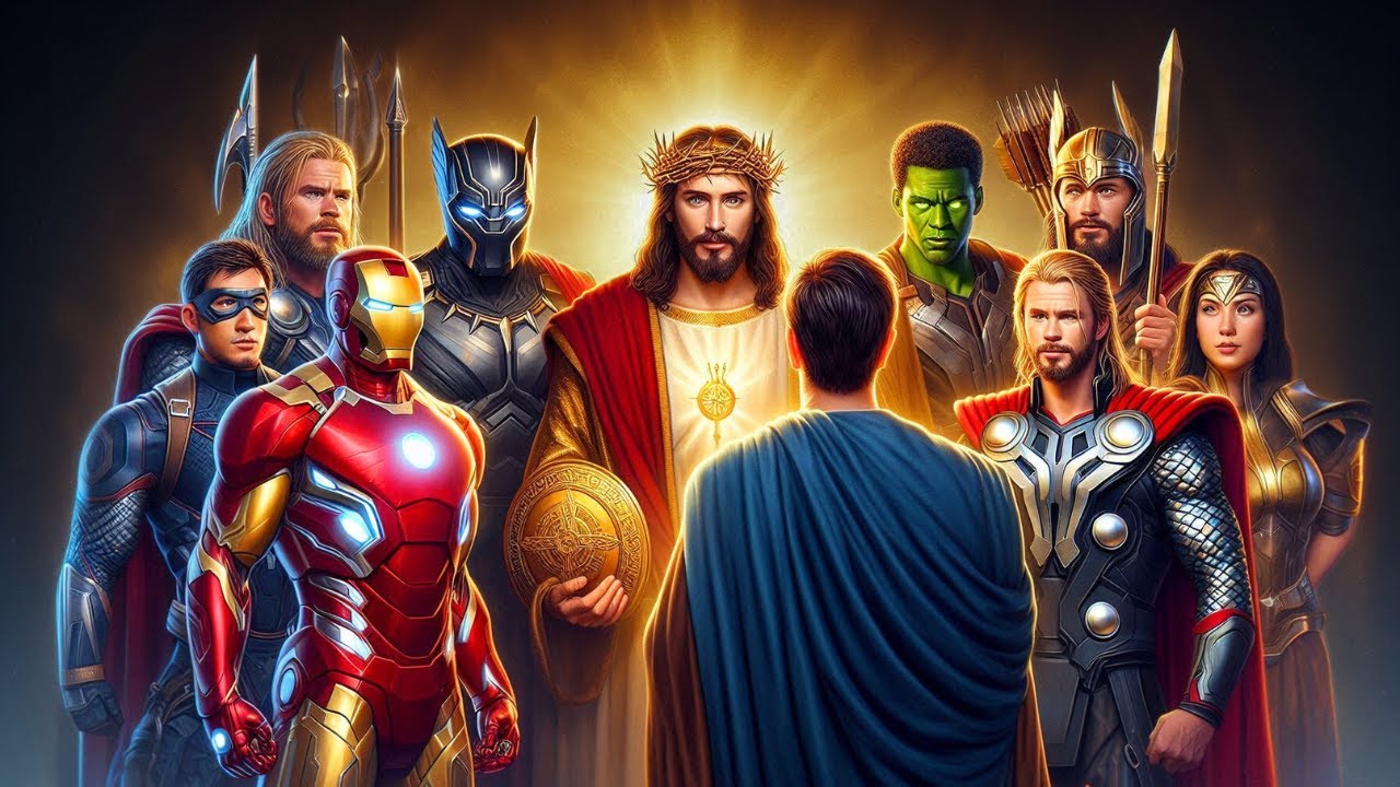 The Moment Marvel Heroes Meet Jesus