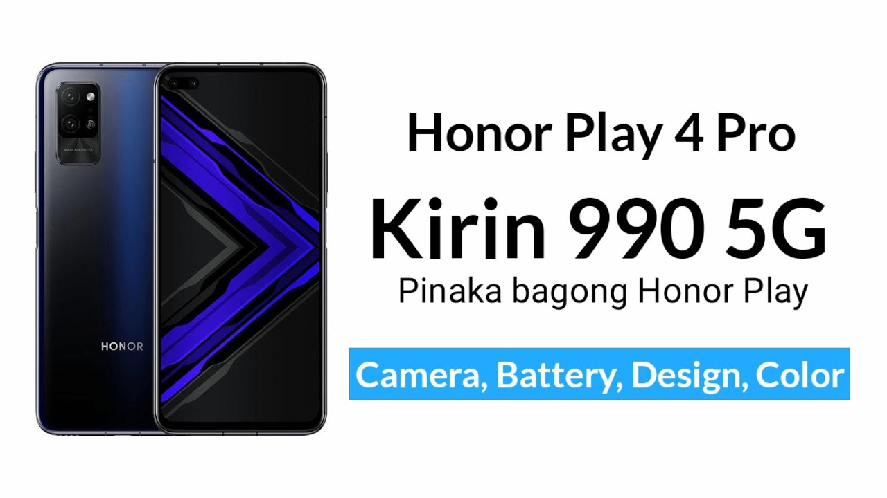 Honor Play 4 Pro - Kirin 990 5G | Ang Pagbabalik ng Honor Play