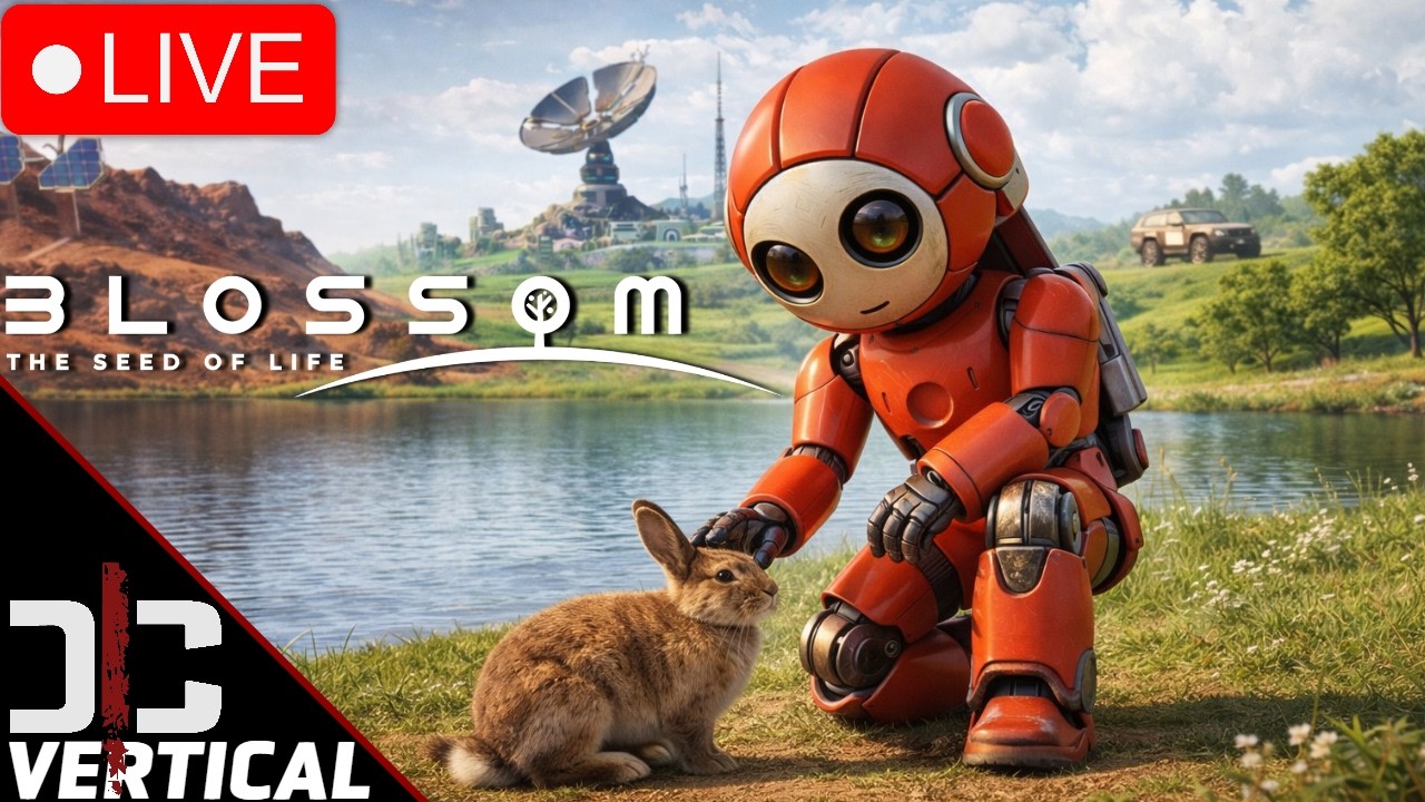 Vertical Live - Blossom: The Seed of Life - Day 3 Terraforming Mars - Open World Survival Crafter