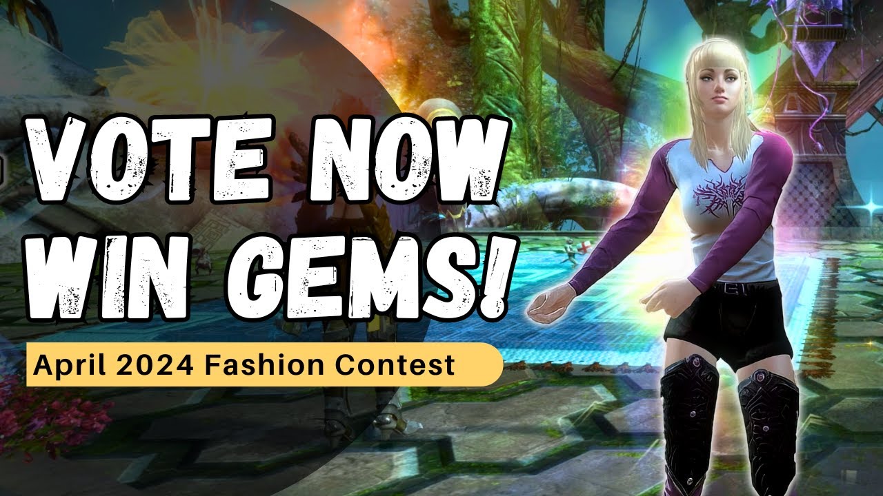 Guild Wars 2 April Fashion Contest 💎 Vote and Win Gems! 💎 GW2 💎 GW2 Fashion