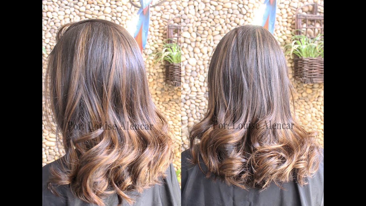 Mechas Castanho Iluminado - passo a passo