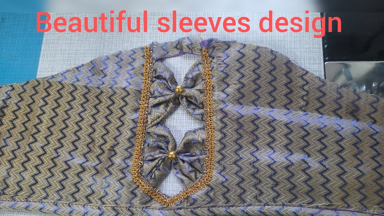 New beautiful sleeves design 🌺 