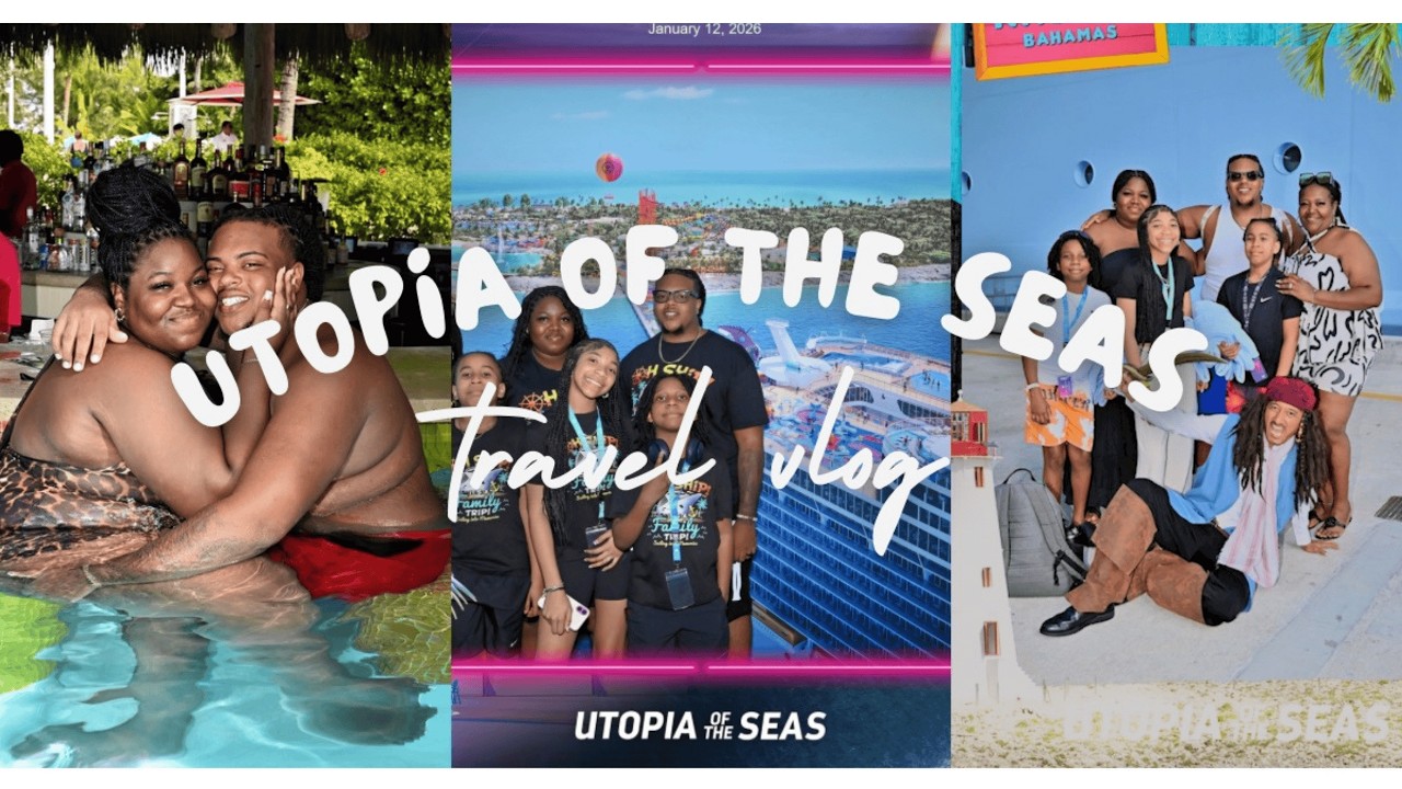 Utopia Of The Seas🚢  | Full experience🔥 | Family❤️ | Fun | Bahamas🇧🇸 | Travel