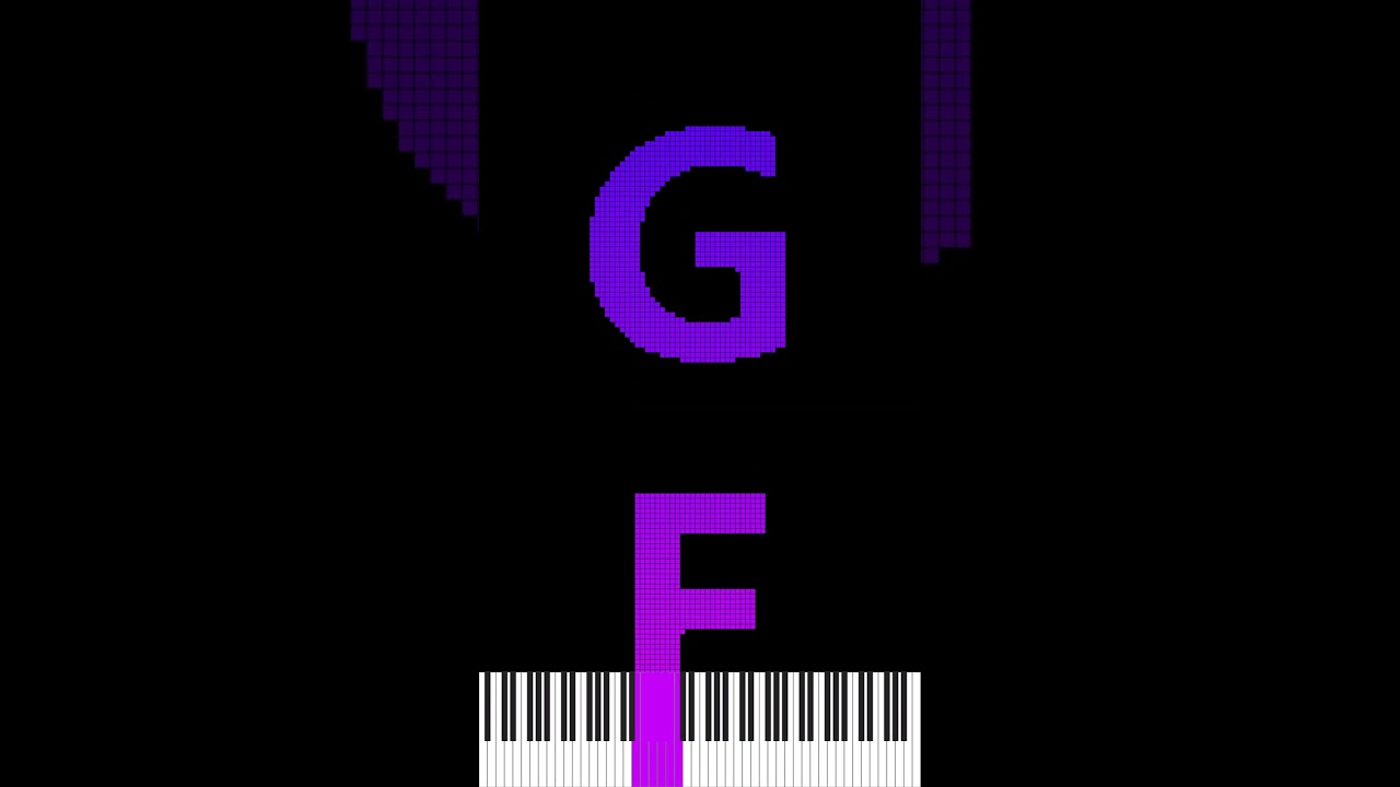 #short A to Z but it's a Piano Song 🎹🔤