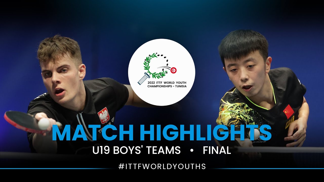Milosz Redzimski vs Chen Yuanyu | U19 Boys' Teams Final | ITTF World Youth Championships 2022