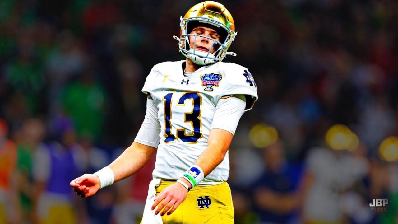 Notre Dame QB Riley Leonard 2024 Highlights 🍀 ᴴᴰ