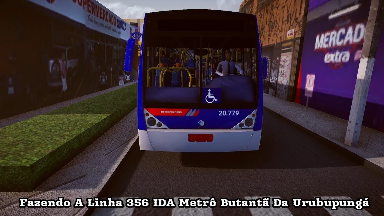 Fazendo A Linha 356 IDA Metrô Butantã Da Urubupungá 
