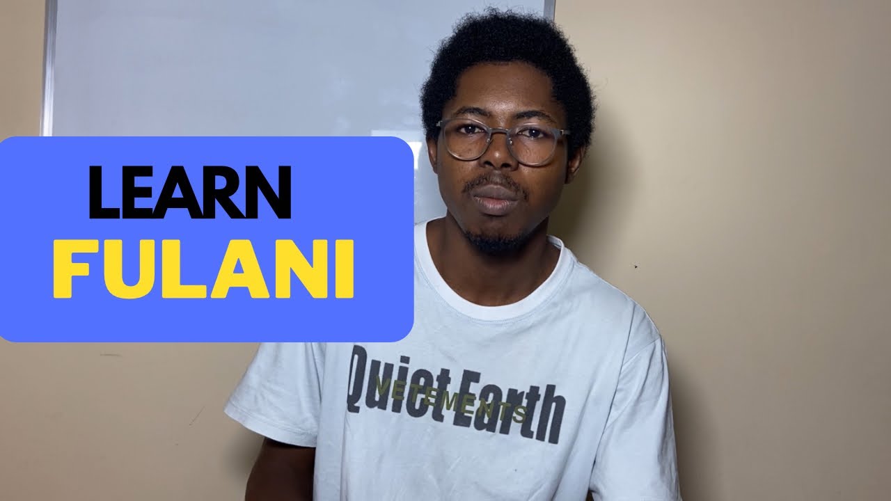 apprendre anglais en poular avec Siradio Diallo