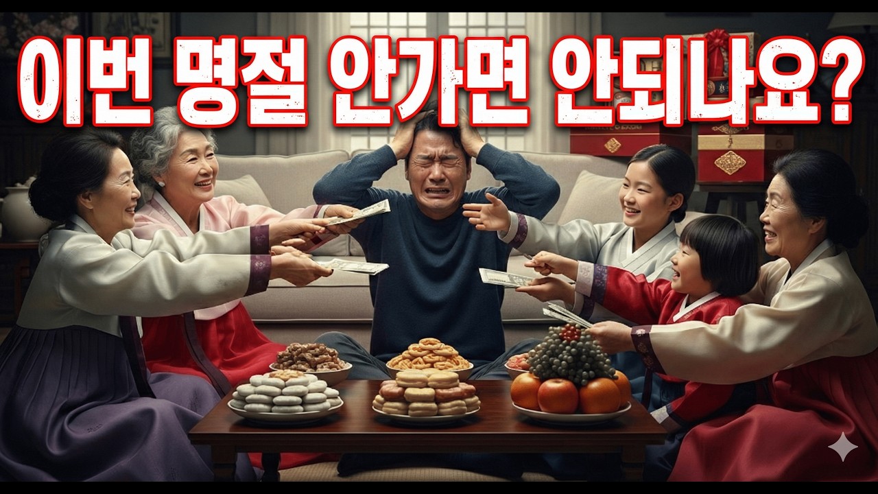 이번 명절 안가면 안되나요? 정말 쉬고싶어요.