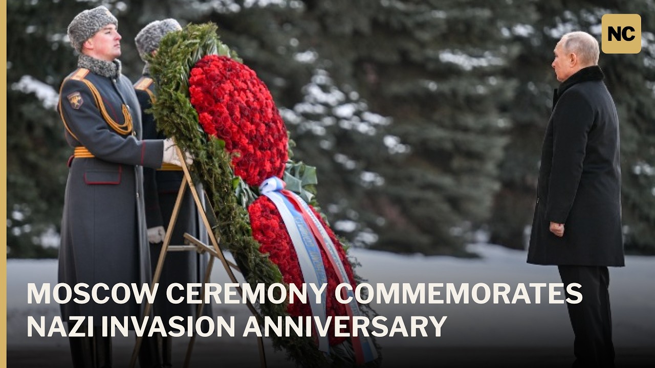 Putin Honors WWII Victims at Kremlin Memorial | AC1W