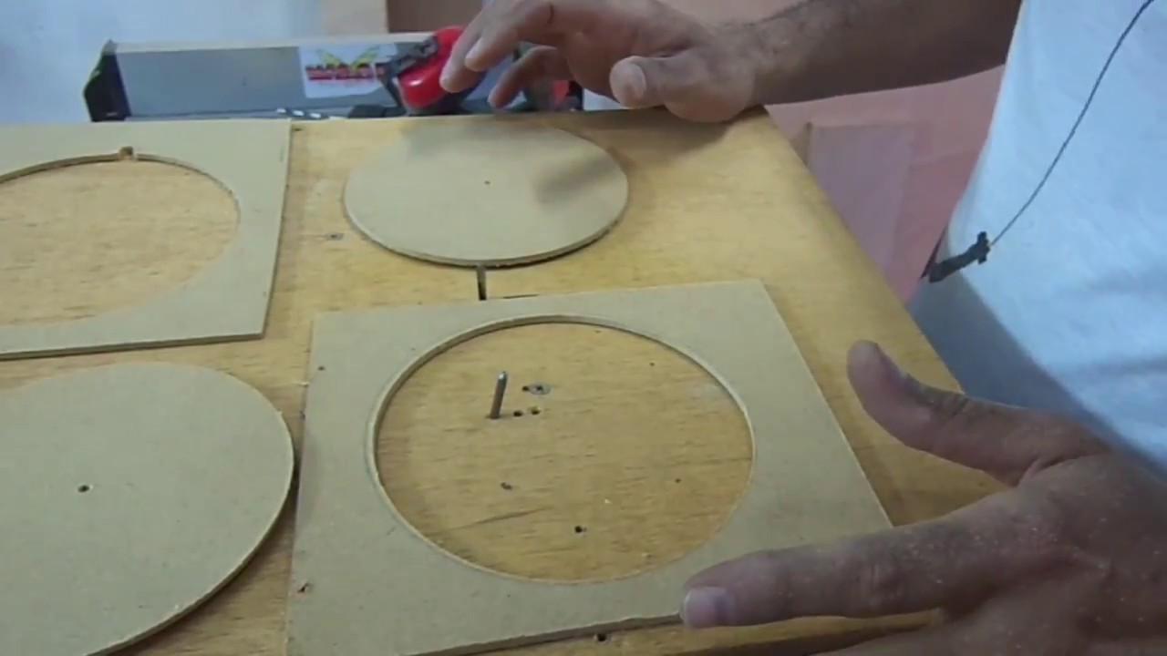 X-WOOD - CORTES EM CIRCULO COM TICO TICO INVERTIDA - COMO FAZER - HOW TO