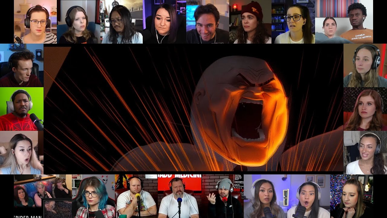 Killing Spider-Man Scene - Spider-Man: Into the Spider-Verse (2018) - Reaction Mashup