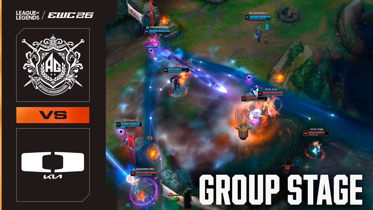 AG.AL vs Dplus KIA | League of Legends na EWC 26 - Faza grupowa - NAJLEPSZE MOMENTY