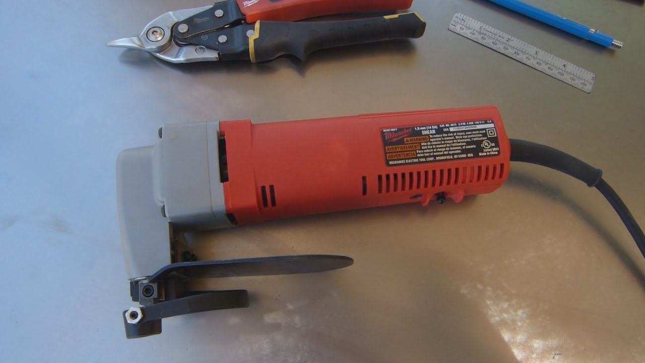 Milwaukee 6815 14 ga. Electric Metal Shear