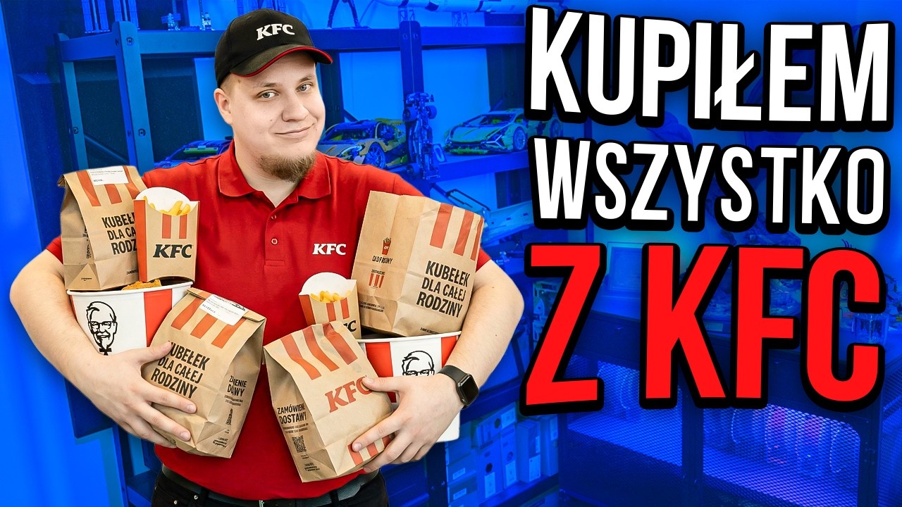 Spróbowałem WSZYSTKIEGO z KFC (Skończyło się źle.)