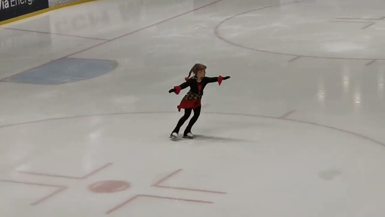 Melissa Åkerblom, LKF-Trofén, Linköping 260201. 6a/22 starter, Blå klass, system 2.