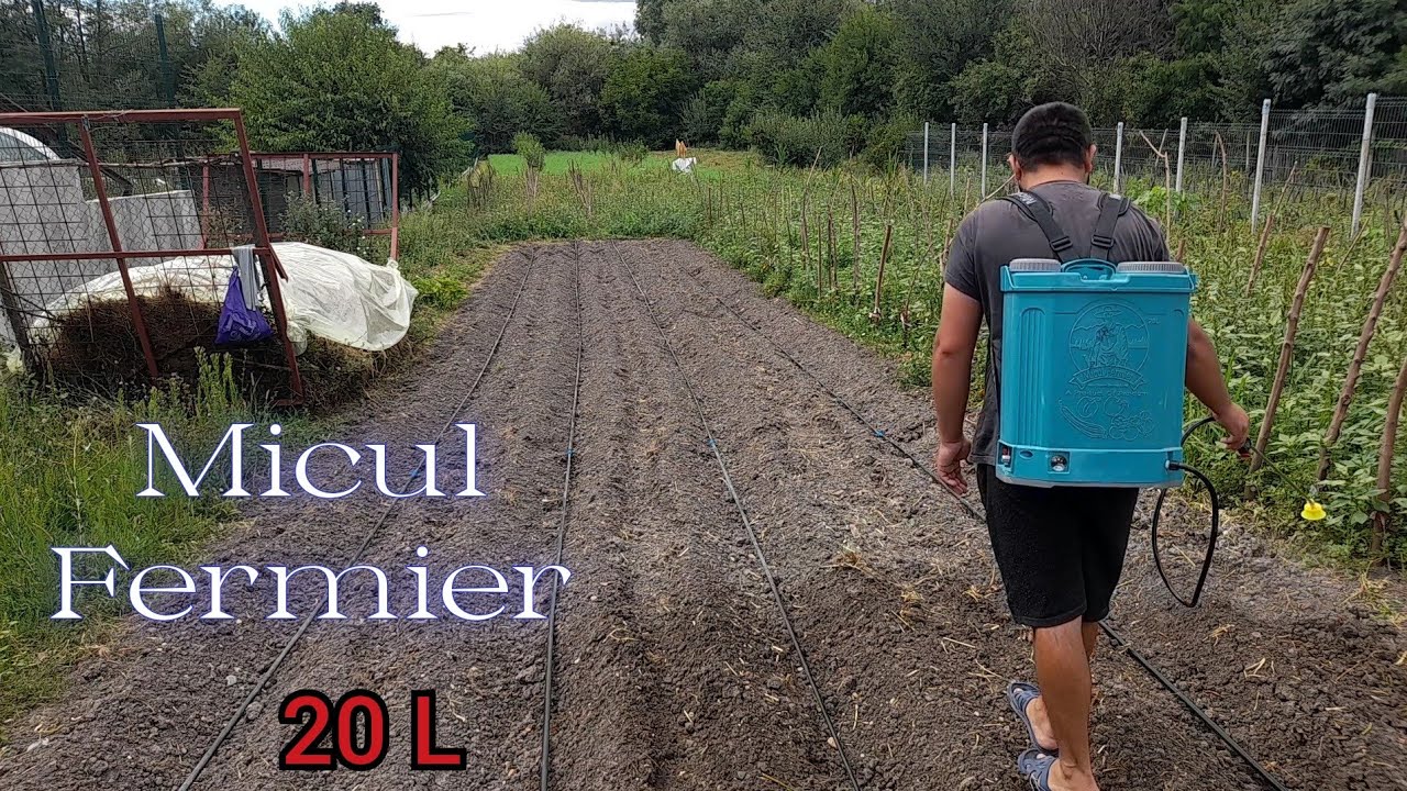 POMPĂ DE STROPIT 20 L MICUL FERMIER LA ERBICIDAT PENTRU VARZĂ‼️DETALII IMPORTANTE‼️