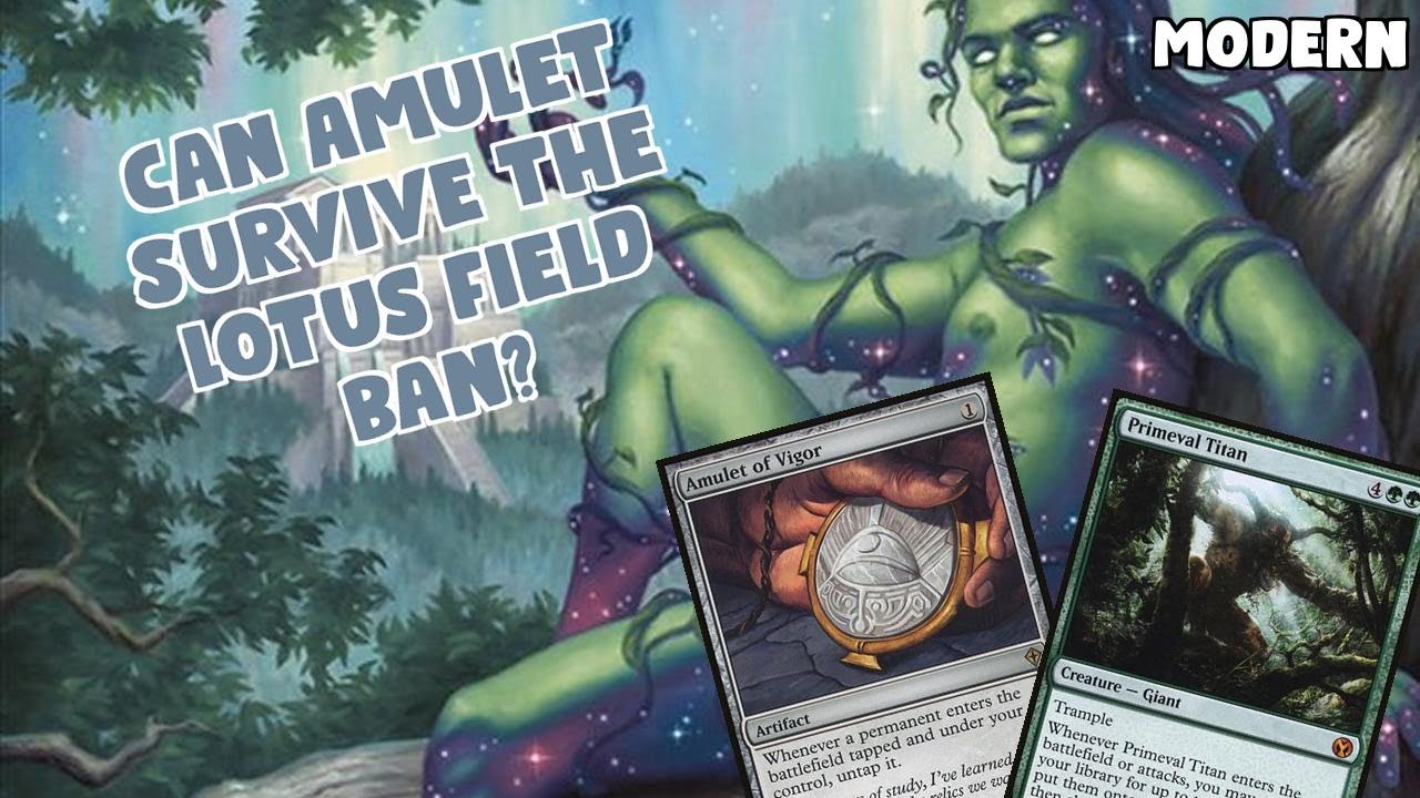 Сможет ли Amulet пережить бан Lotus Field? | Titan после бана | Modern
