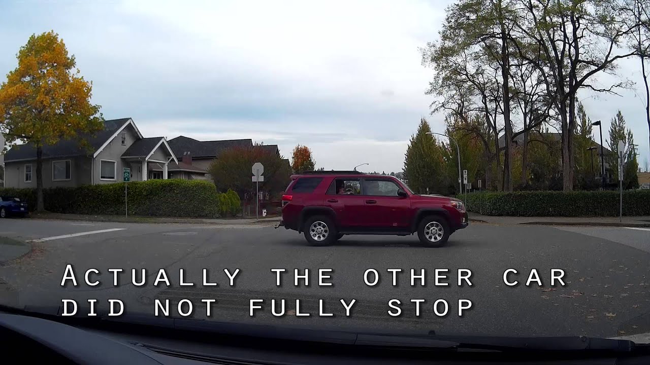 4-WAY-STOP: Driving Lesson / Practice