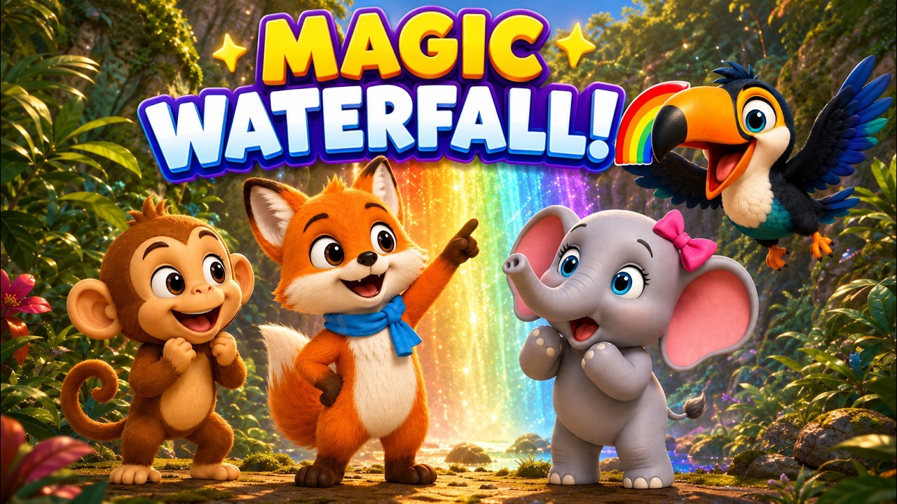Pip the Fox Discovers a Magic Secret! 🦊🌈 What Did They Find?