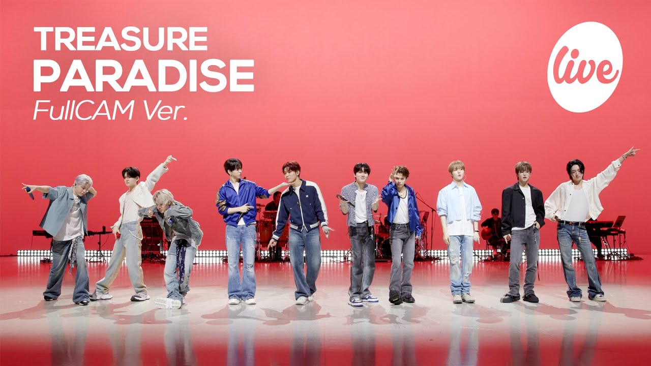 [FullCAM] TREASURE(트레저) “PARADISE” Band LIVE | it's Live