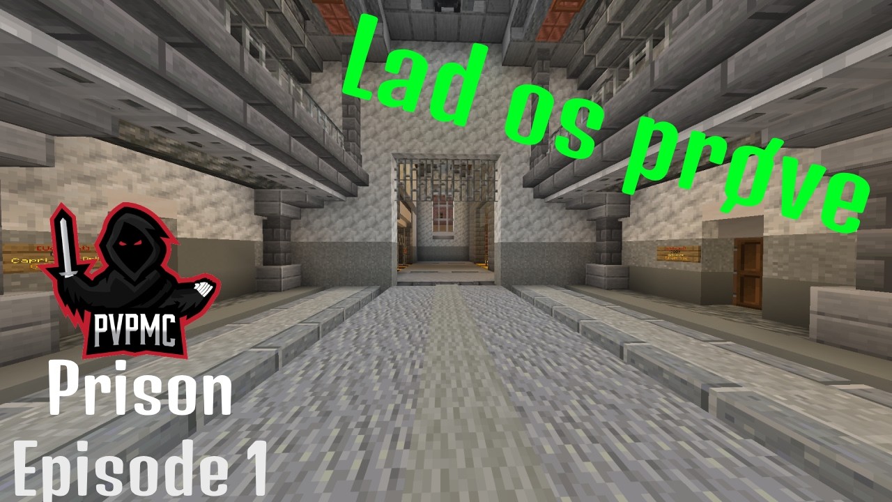 Starten på fængsels livet - Dansk Minecraft PVPMC Prison Episode 1