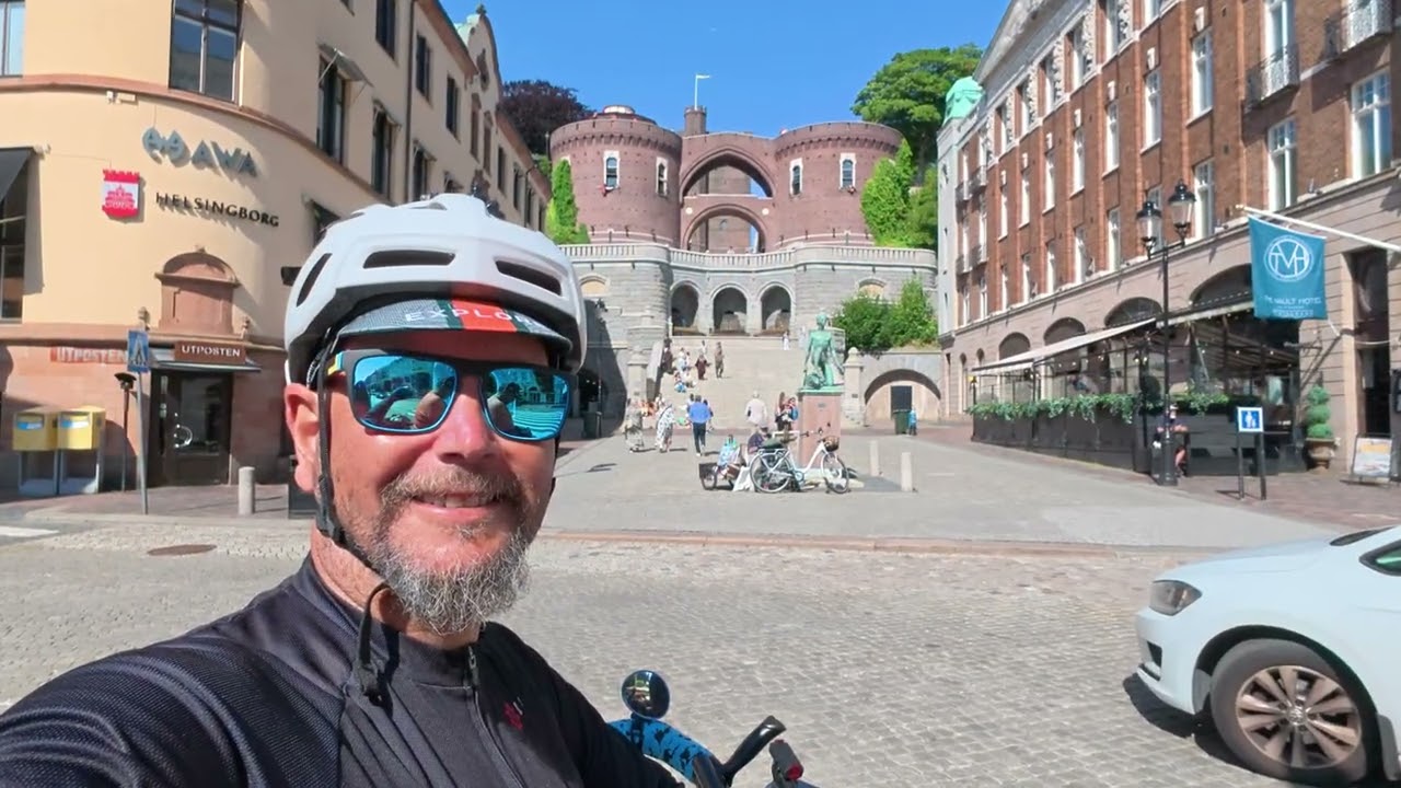 OSLO'DAN ZÜRİH'E pedallamak... Kamplı bisiklet turumuz 11.gün  2.bölüm (HELSINGBORG)